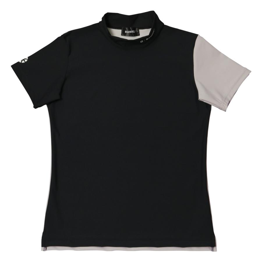 BANDEL（バンデル） ゴルフ Tシャツ 半袖 ハイネック モックネック