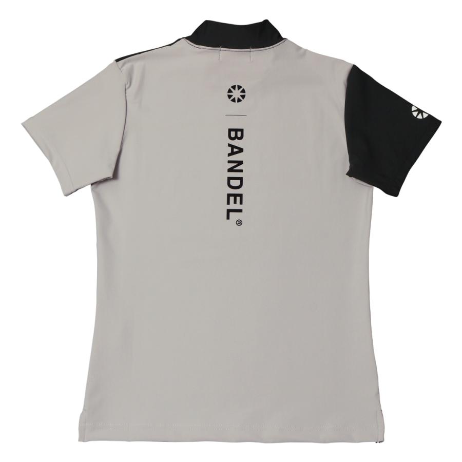 バンデル　ハイネック半袖Tシャツ BANDEL（バンデル） ゴルフ Tシャツ 半袖 ハイネック モックネック
