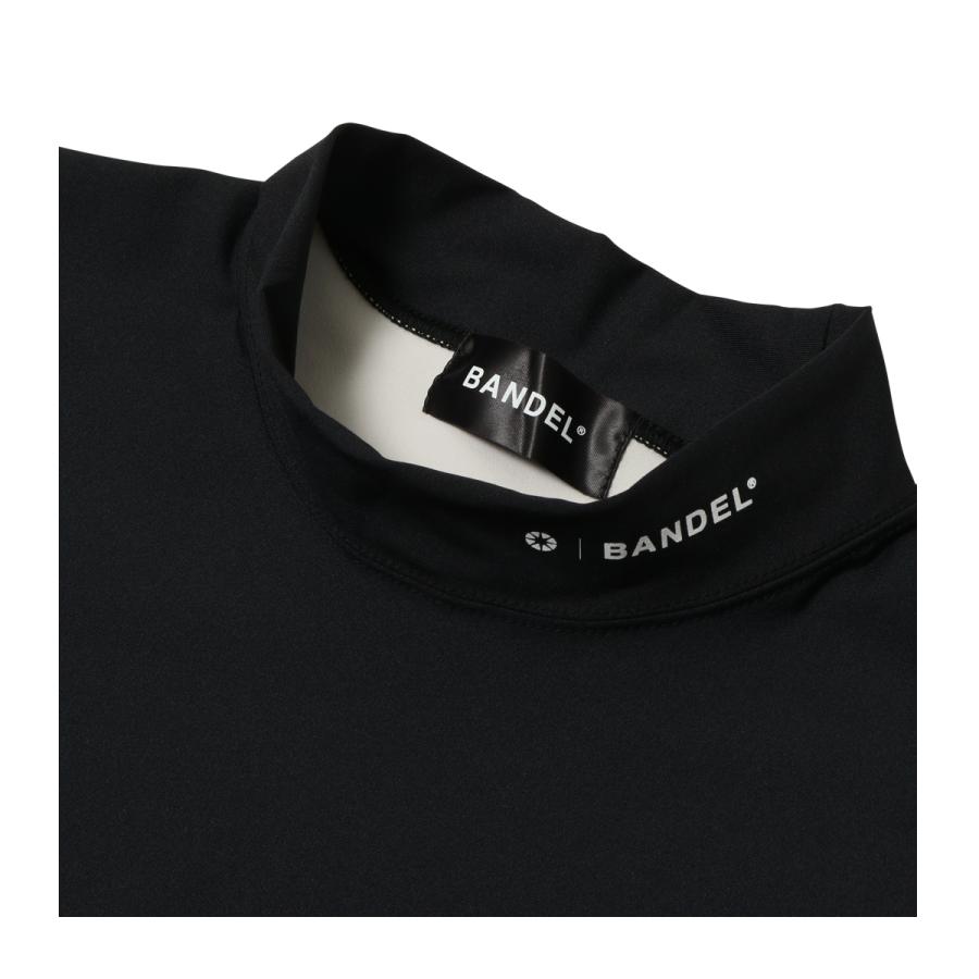 BANDEL（バンデル） ゴルフ Tシャツ 半袖 ハイネック モックネック