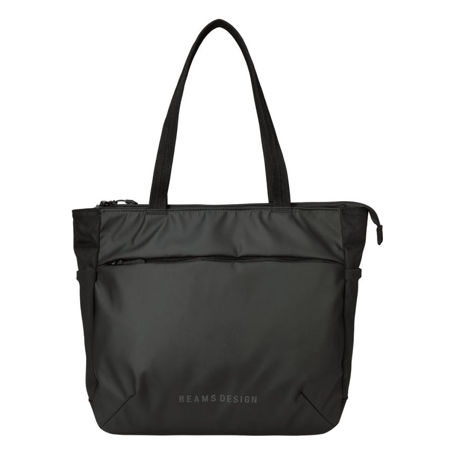 【美品】BEAMS ビームス トートバッグ 黒 ブラック 牛革 肩掛け 大容量 BEAMS（ビームス） ビームスデザイン トートバッグ バッグ 鞄 肩掛け