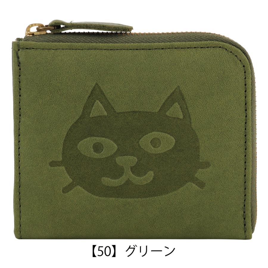 猫 財布 本革 レディース 日本製 ジュジュアンドベック 333331 box21