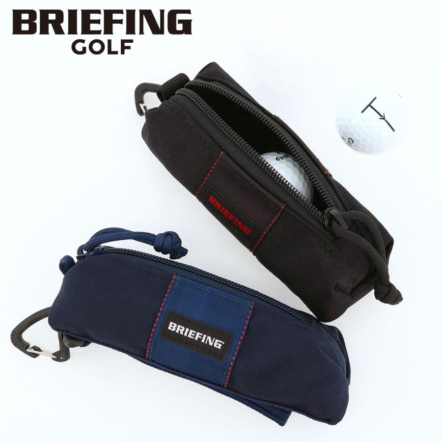 ブリーフィング ゴルフ ポーチ ボールポーチ メンズ BRG201G06 BRIEFING ゴルフボールケース 撥水 BALL POUCH