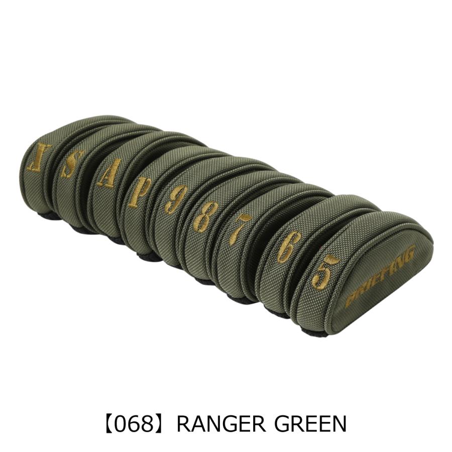 BRIEFING - ブリーフィング　BRIEFING セパレートアイアンカバー オリーブ ブリーフィングゴルフ・セパレートアイアンカバー評価レビュー