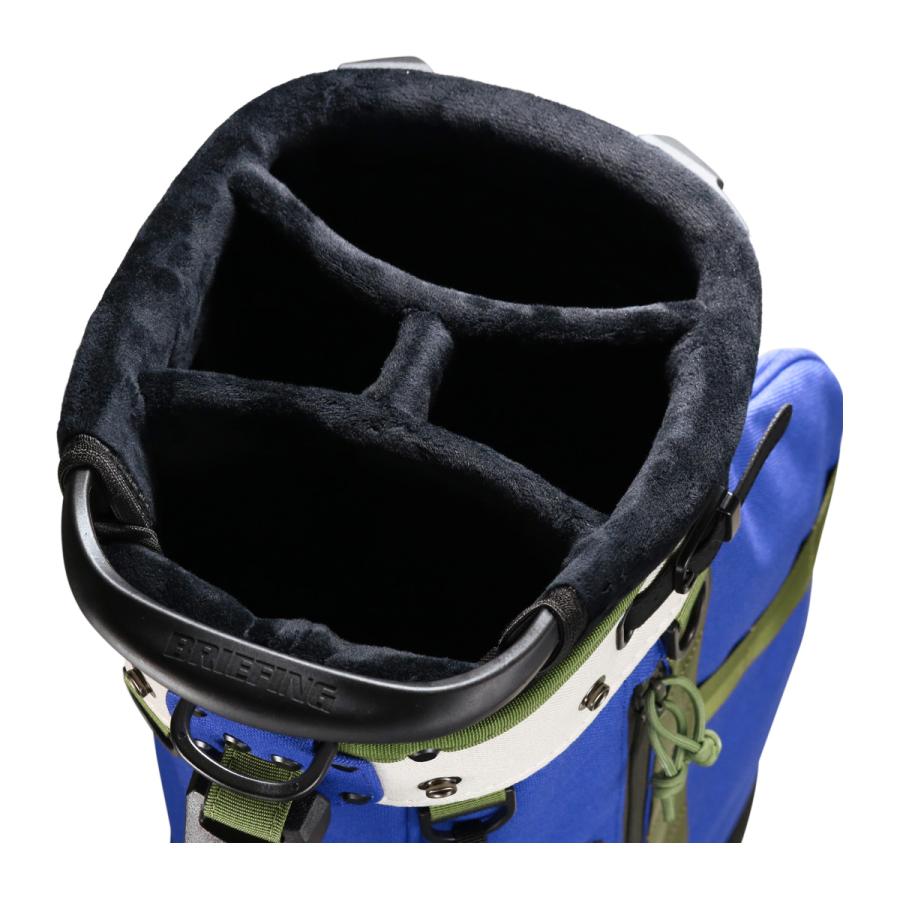 【新品】クラシカル！ブリーフィング★BRG241D26★CR-8#02★ブルー BRIEFING GOLF 【在庫限り】BRIEFING CADDIEBAG BRG241D26