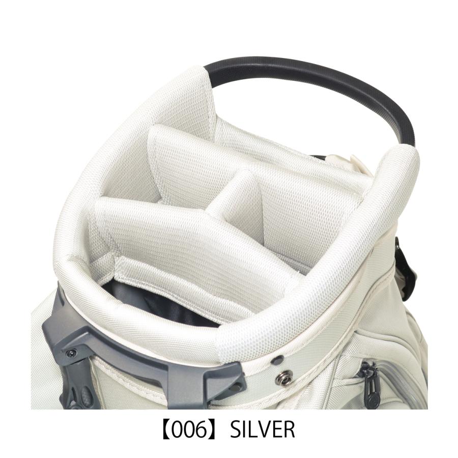 新品 ブリーフィング BRG241D39 CR-10 9.5インチ シルバー BRIEFING（ブリーフィング） ゴルフ キャディバッグ ゴルフバッグ