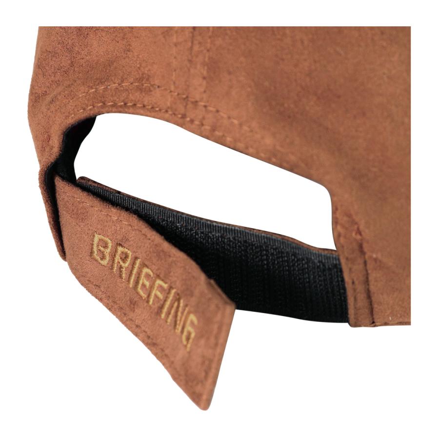 BRIEFING（ブリーフィング） 帽子 キャップ スエード メンズ BRG243M89