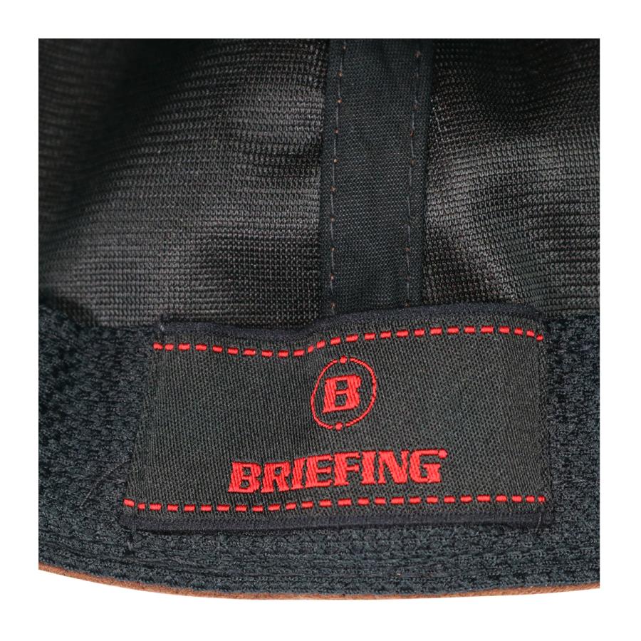 BRIEFING（ブリーフィング） 帽子 キャップ スエード メンズ BRG243M89