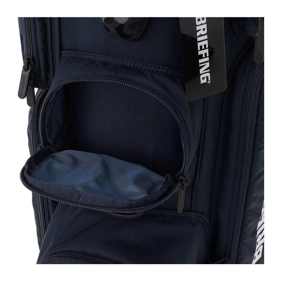 ブリーフィング 8.5型 CR-6 #03 ネイビー BRG251D01 BRIEFING（ブリーフィング） ゴルフ キャディバッグ CR-6 #03 自立式
