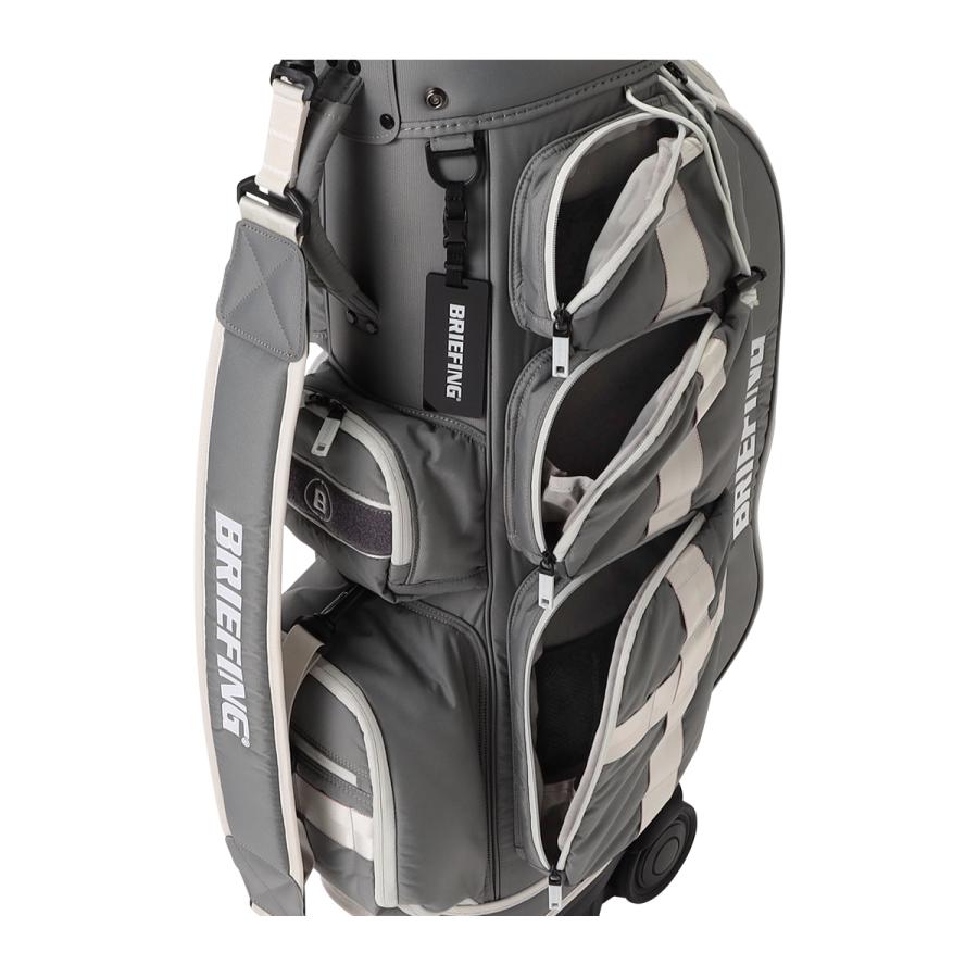 新品）ブリーフィングゴルフキャディバッグCR-6キャスター付8.5型 CR-6 キャスター付きキャディバッグ(【男性】キャディバッグ)|BRIEFING