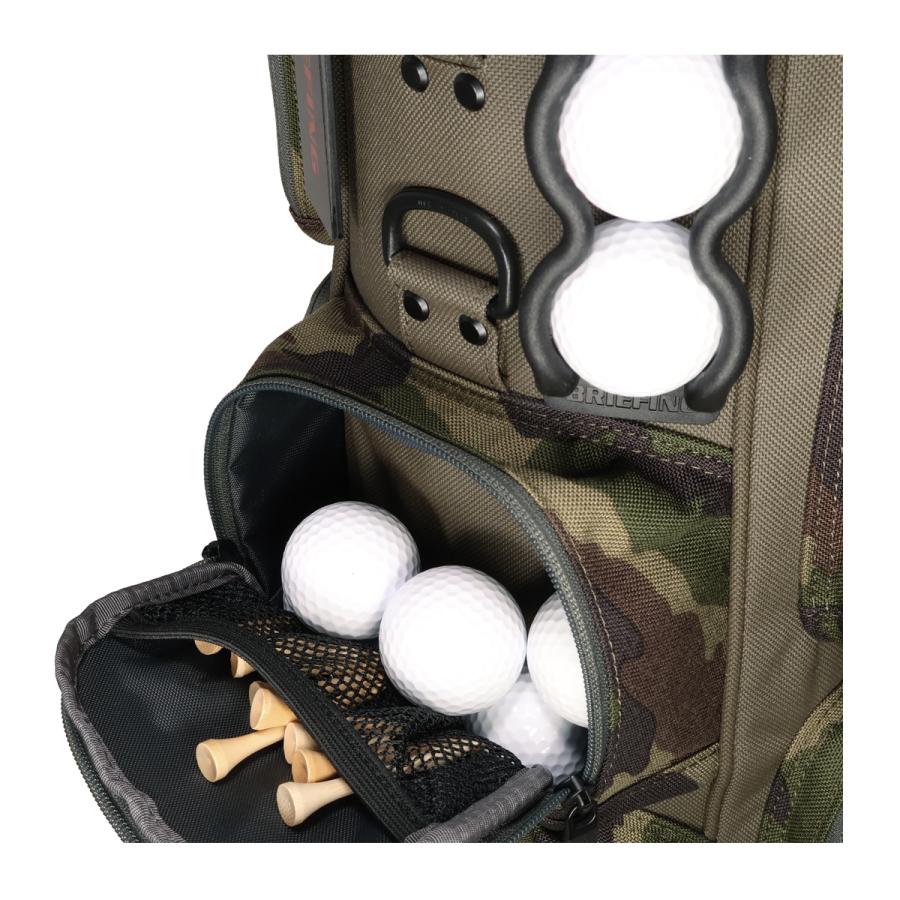BRIEFING（ブリーフィング） ゴルフ キャディバッグ カート型 5分割