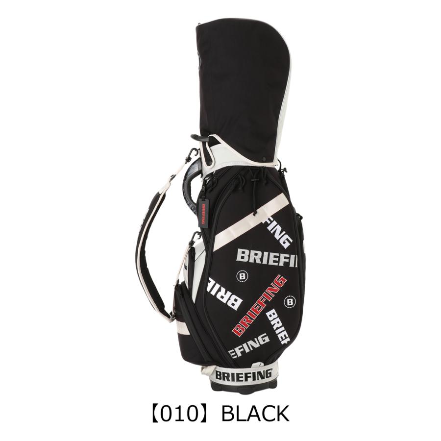 BRIEFING キャディバッグ 黒/白 楽天市場】正規品 ブリーフィング ゴルフ BRIEFING GOLF キャディ
