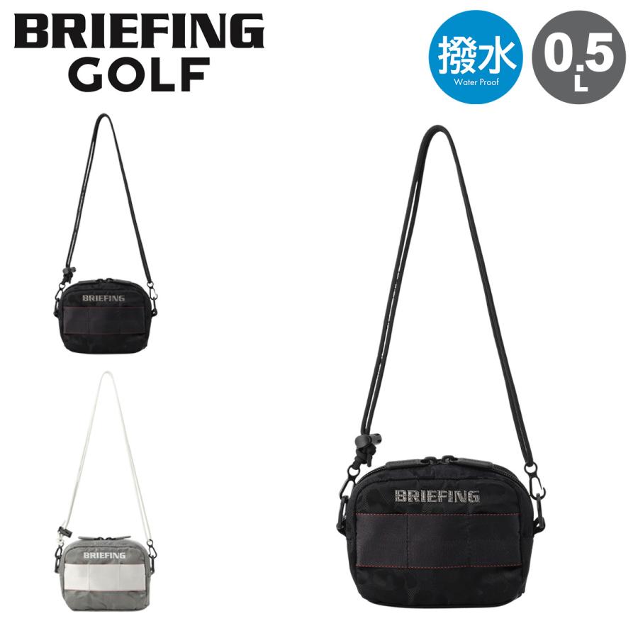 BRIEFING（ブリーフィング） ゴルフ ポーチ 3WAY レオパードジャガード