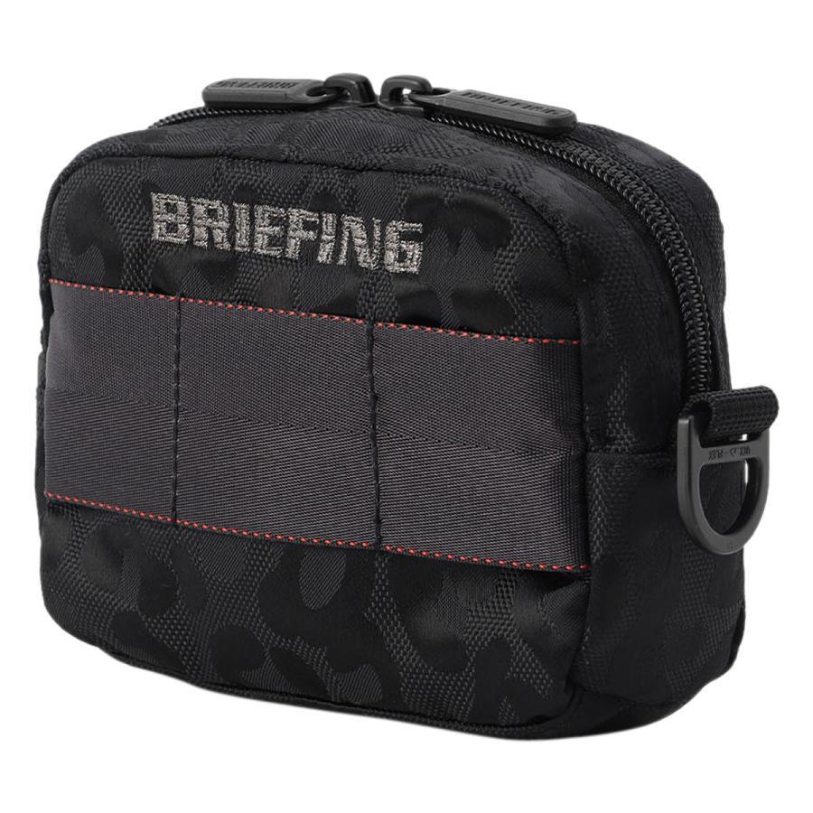 BRIEFING（ブリーフィング） ゴルフ ポーチ 3WAY レオパードジャガード