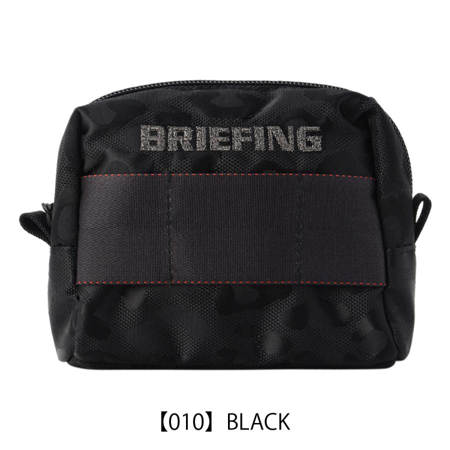 BRIEFING（ブリーフィング） ゴルフ ポーチ レオパードジャガード