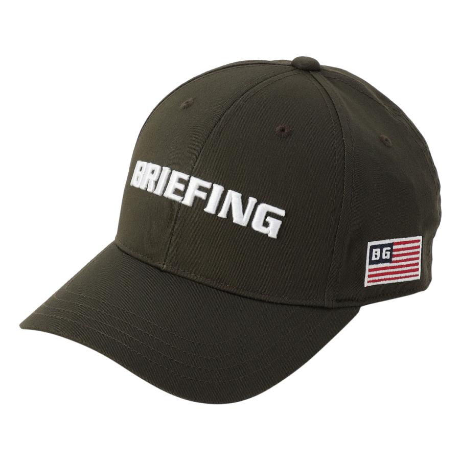 【新品・未使用】BRIEFING ブリーフィング　ゴルフ　キャップ　ブラック BRIEFING（ブリーフィング） ゴルフ キャップ イニシャル 帽子BRIEFING