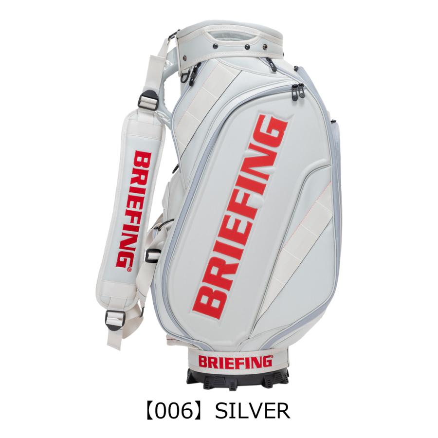 [BRIEFING] キャディバッグ CR7 ホワイト BRIEFING GOLF - HOLIDAY CR-4 #02 ( ホワイト ) キャディーバッグ