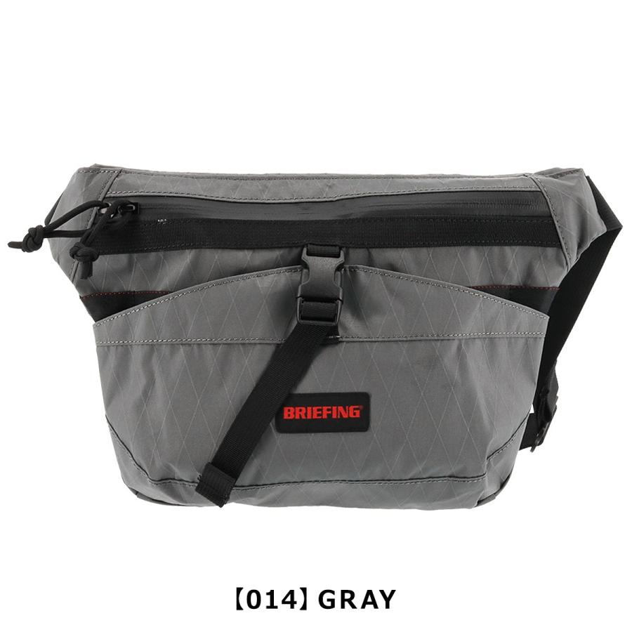 BRIEFING グレー ショルダーバッグ 選べるノベルティ付】 ブリーフィング BRIEFING ショルダーバッグ M BS