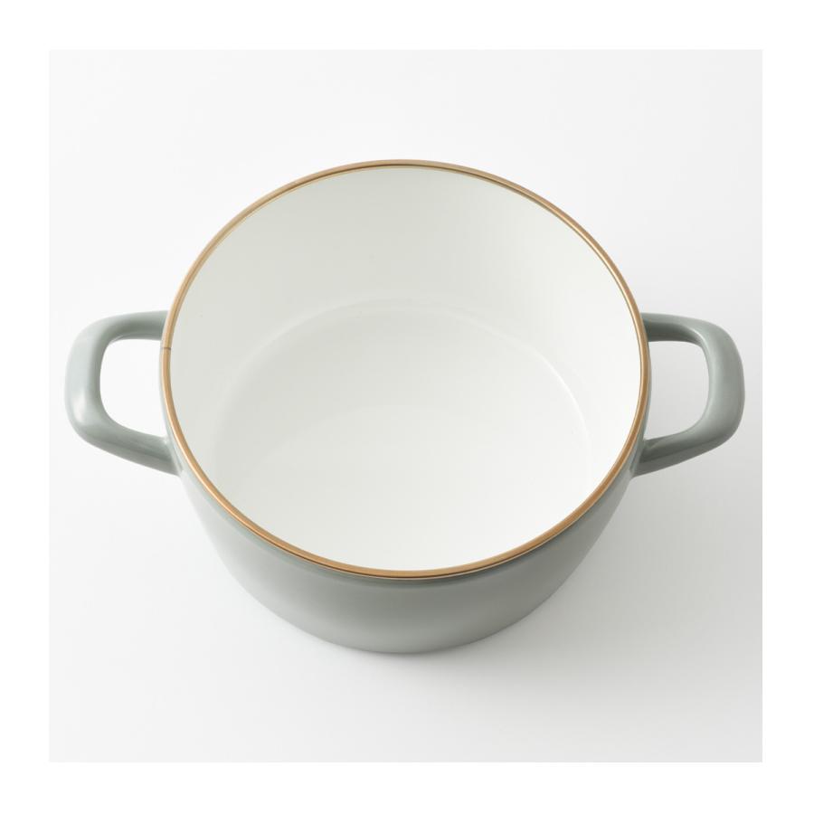 BRUNO（ブルーノ） 富士ホーロー 両手鍋 20cm BHK280 BRUNO ホーロー鍋