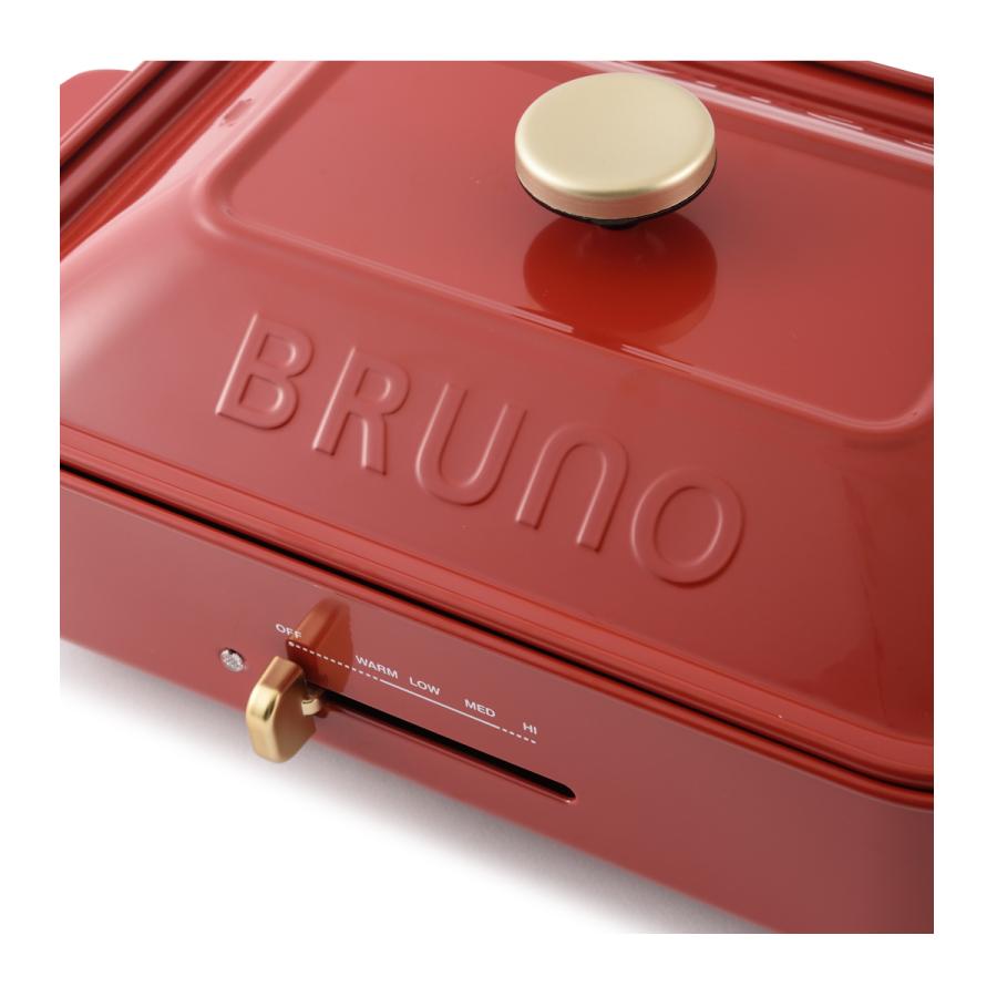 キッチン家電 BRUNO BOE021-WH BRUNO(ブルーノ)コンパクトホットプレート ホワイト[BOE021-WH