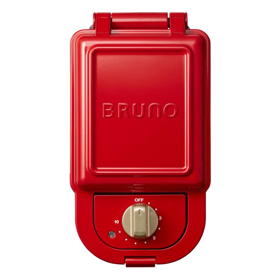 ブルーノ ホットサンドメーカー シングル Boe043 Bruno キッチン家電 調理器具 レシピ付き 食パン サンドイッチ おしゃれ かわいい 1年保証 サックスバーpaypayモール店 通販 Paypayモール