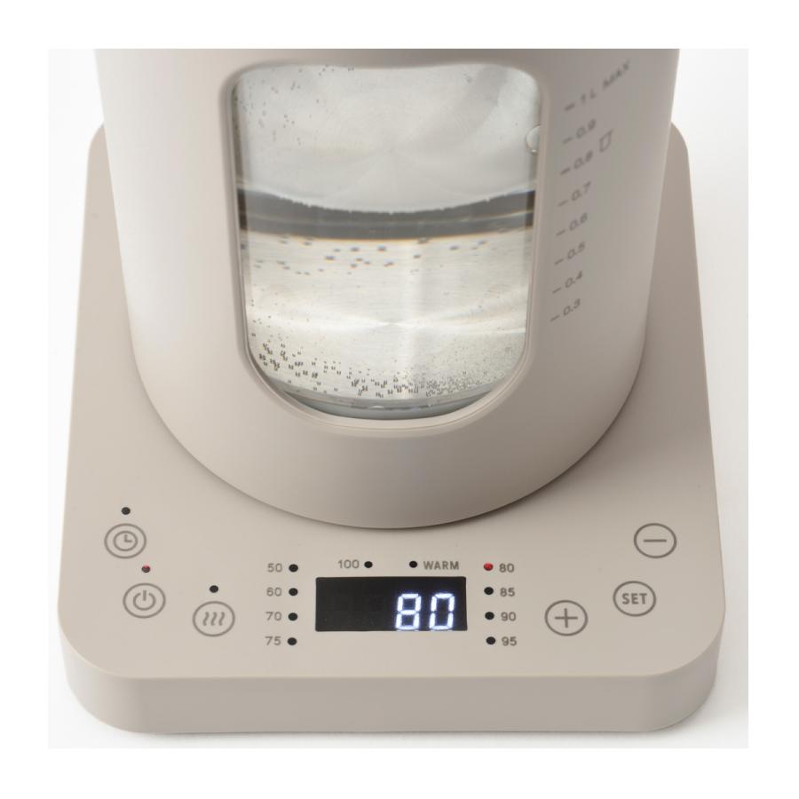 BRUNO（ブルーノ） クラッシィ 電気ケトル 温度調節マルチケトル 1L 1