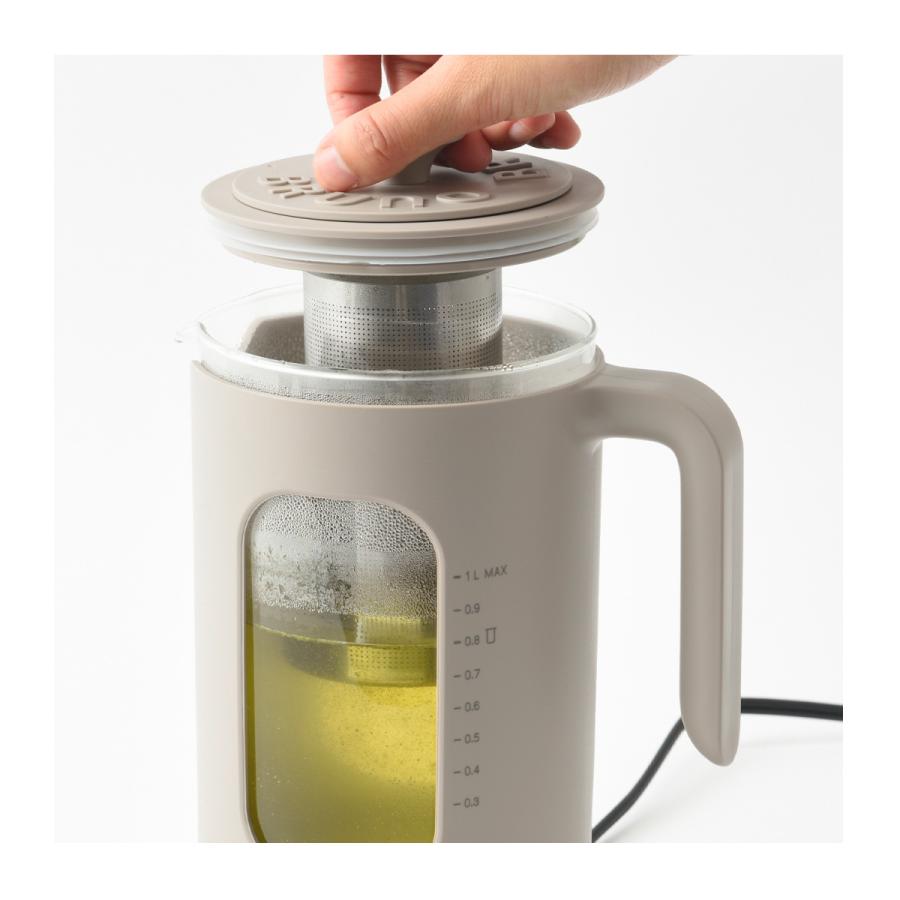 BRUNO（ブルーノ） クラッシィ 電気ケトル 温度調節マルチケトル 1L 1