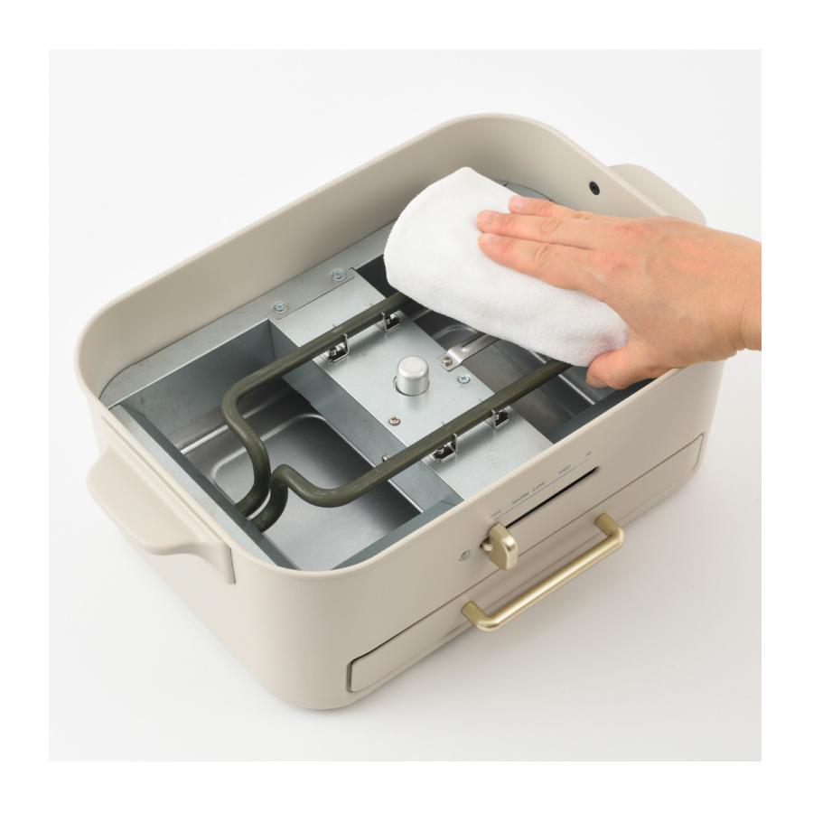 【新品未使用】BRUNO コンパクトグリルホットプレート BOE109-GRG ≪BRUNO≫コンパクトグリルホットプレート（グリーン）BOE109-GR｜郵便