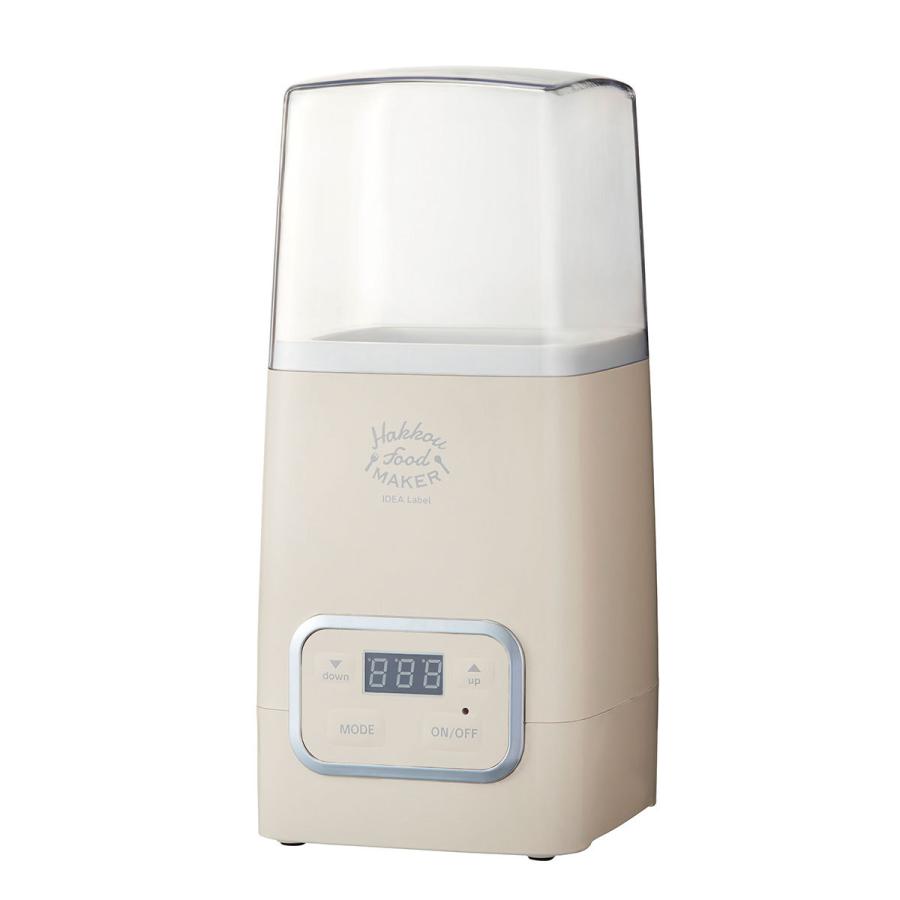 ブルーノ 発酵フードメーカー Idea Label Loe037 Bruno 発酵食品メーカー ヨーグルトメーカー 甘酒 かわいい おしゃれ キッチン家電 一年保証 サックスバーpaypayモール店 通販 Paypayモール