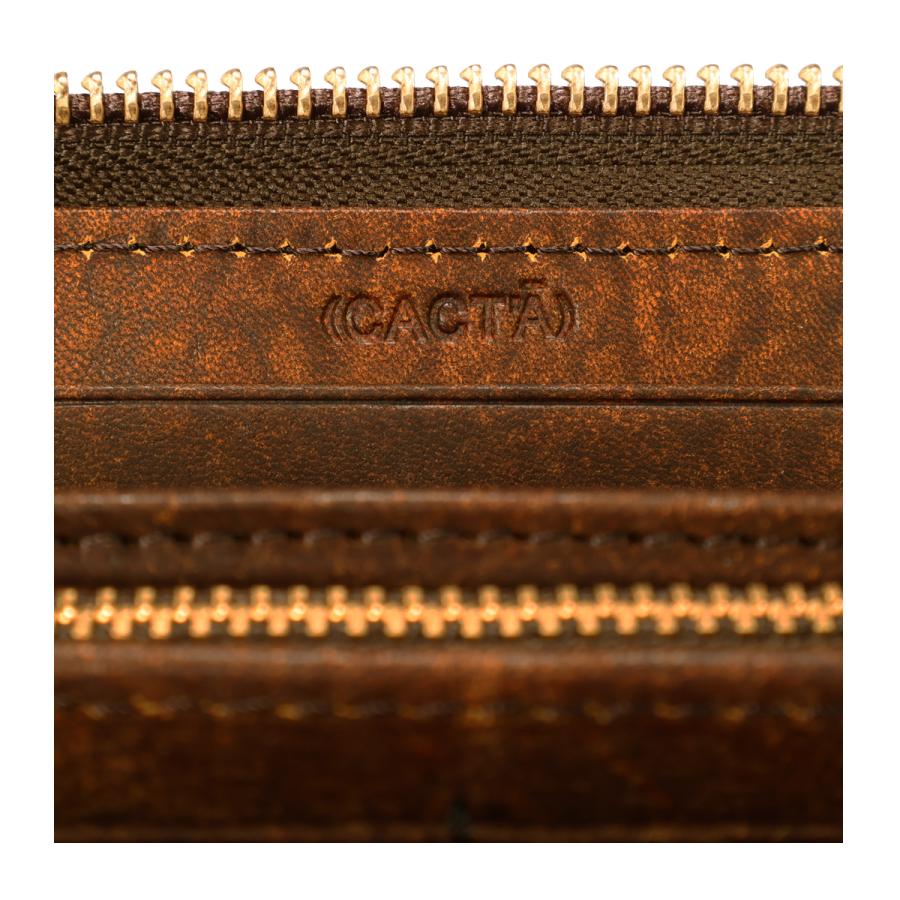 カクタ 長財布 ラウンドファスナー メンズ レディース 2045 HABANA