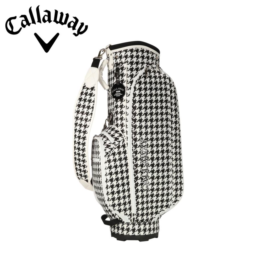 Callaway ゴルフバッグ ホワイト ブラック Callaway（キャロウェイ） ゴルフ キャディバッグ カート型 5分割 8.5