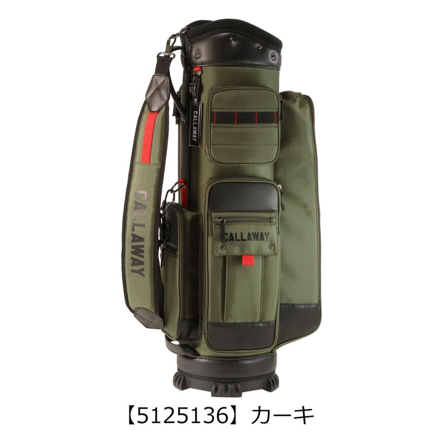 キャロウェイ ゴルフ キャディバッグ カート型 5分割 9型 47インチ SPL-I メンズ レディースBG CG CRT FW 25 JM  Callaway 軽量 クリスマス_mp クリスマス_wp Callaway（キャロウェイ） ゴルフ キャディバッグ カート型 5分割 9型