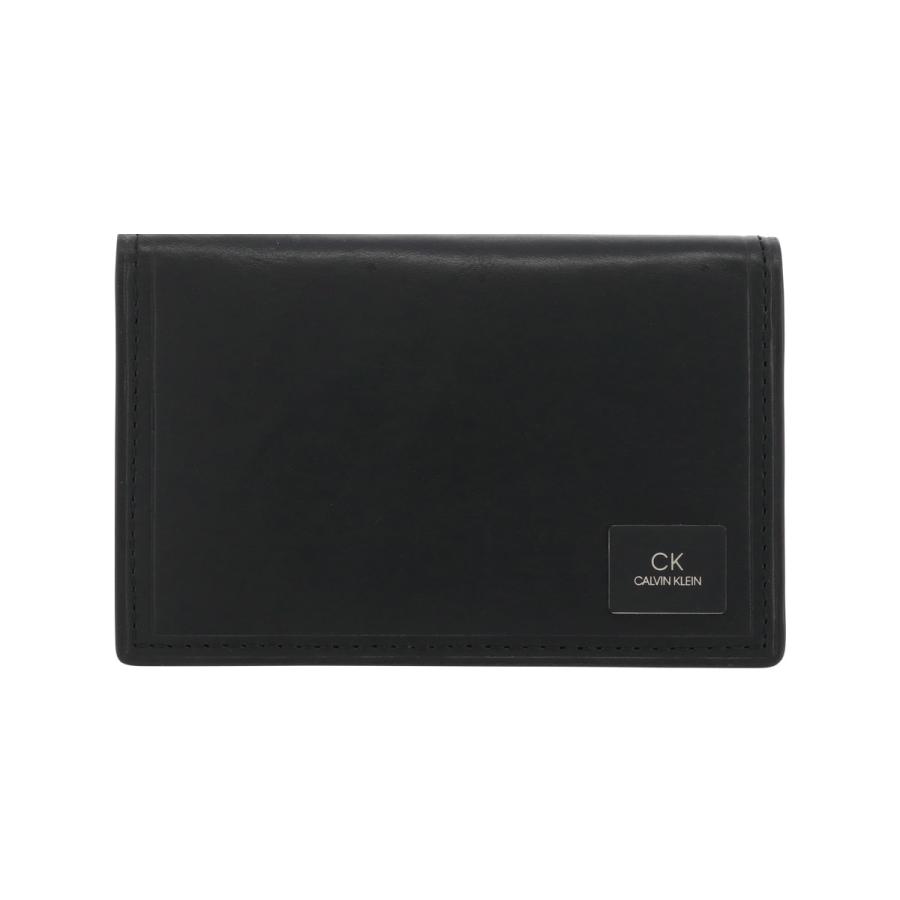 シーケー カルバンクライン 名刺入れ ワキシー メンズ 809622 CK CALVIN KLEIN カードケース 牛革 本革 レザー｜sacsbar｜09