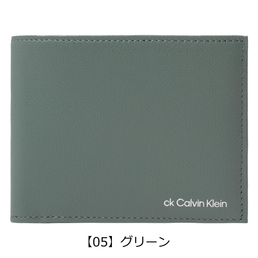 シーケー カルバンクライン 二つ折り財布 本革 レザー メンズ 831623 クラウザー CK CALVIN KLEIN 折りたたみ財布 折り畳み 牛革｜sacsbar｜16