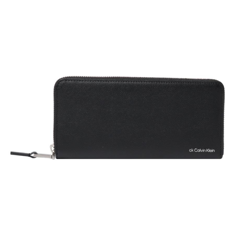 シーケー カルバンクライン 長財布 ラウンドファスナー 本革 レザー メンズ 831625 クラウザー CK CALVIN KLEIN 牛革 