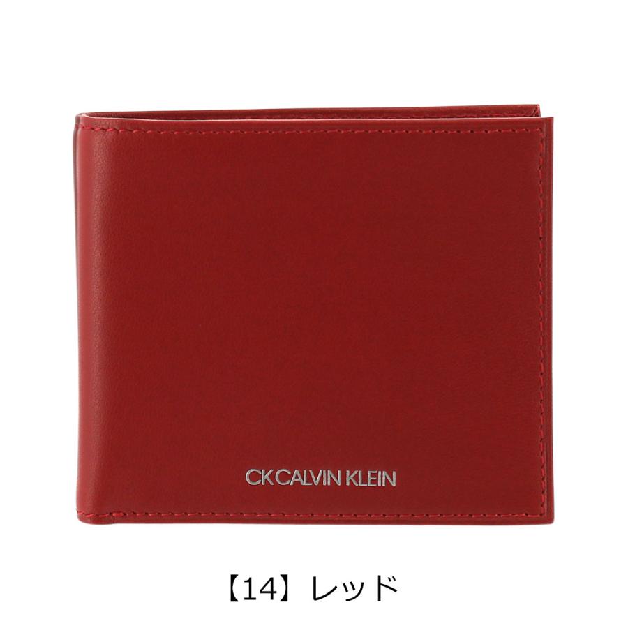ck Calvin Klein シーケー カルバンクライン 二つ折り財布 小銭入れ