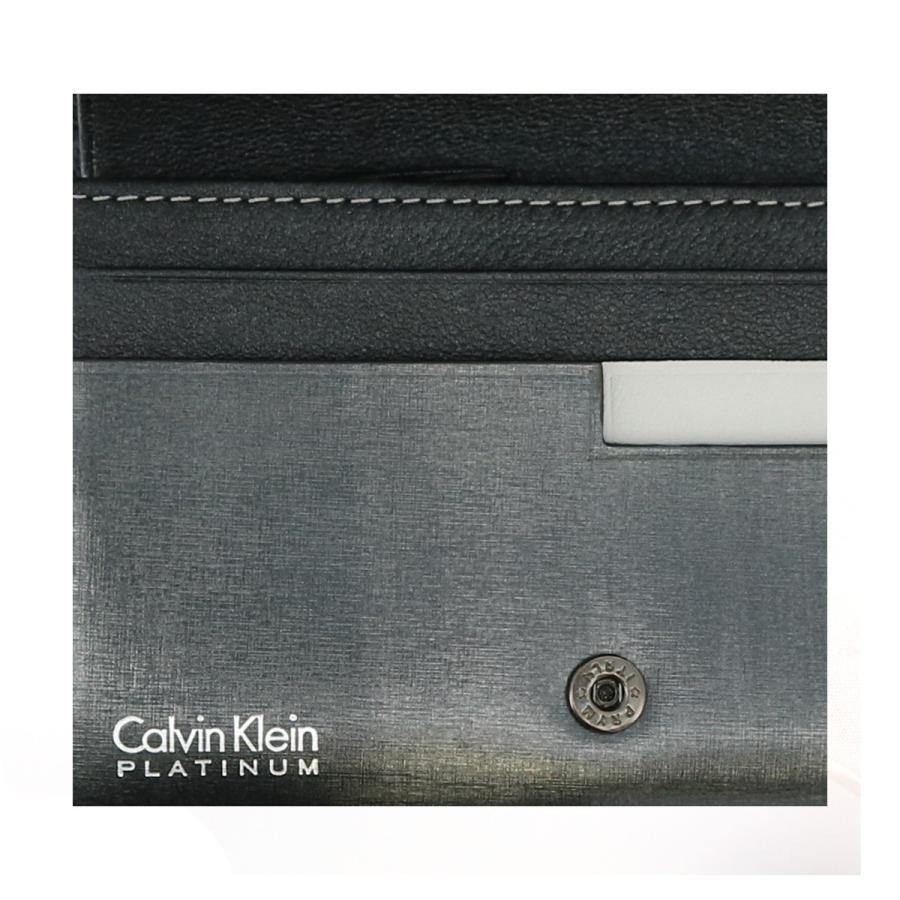 シーケー カルバンクライン 二つ折り財布 ボルダーII メンズ 345183 CK CALVIN KLEIN 当社限定 コラボ 別注モデル ミニ財布 牛革 本革 レザー｜sacsbar｜16