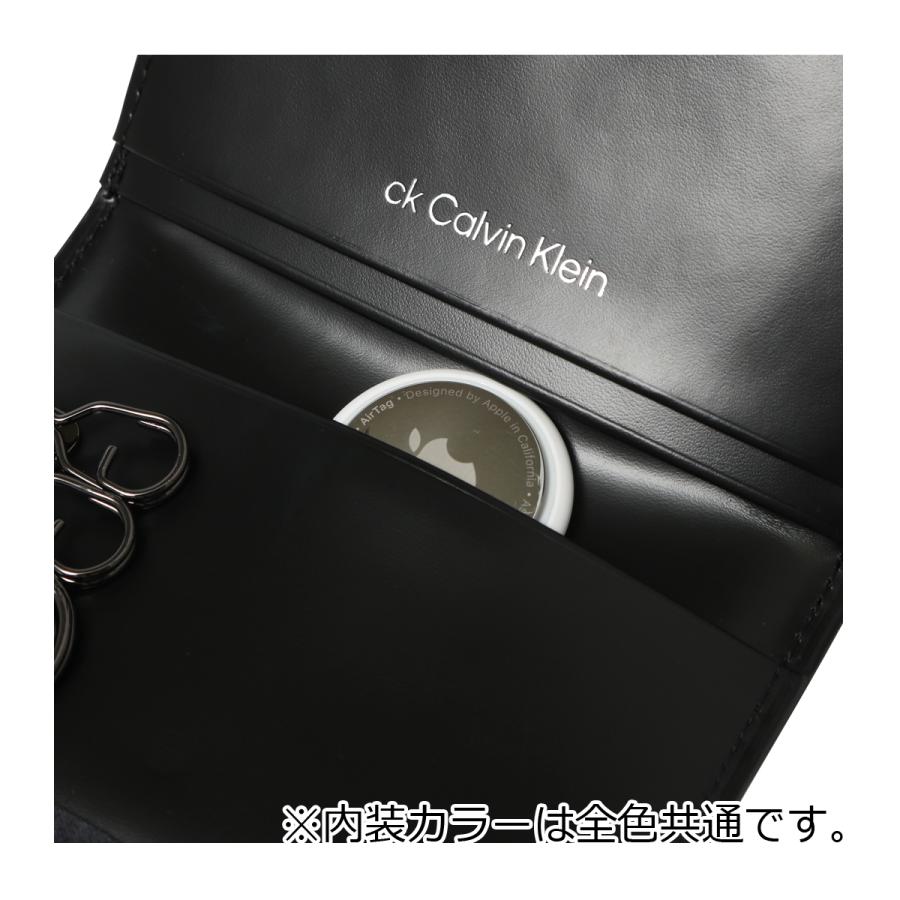 ck Calvin Klein シーケー カルバンクライン キーケース 4連 本革