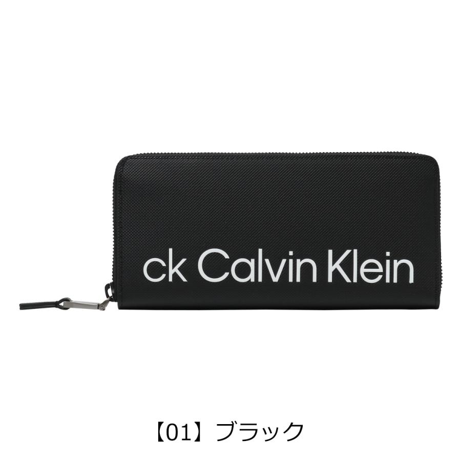 ck Calvin Klein シーケー カルバンクライン 長財布 ラウンド