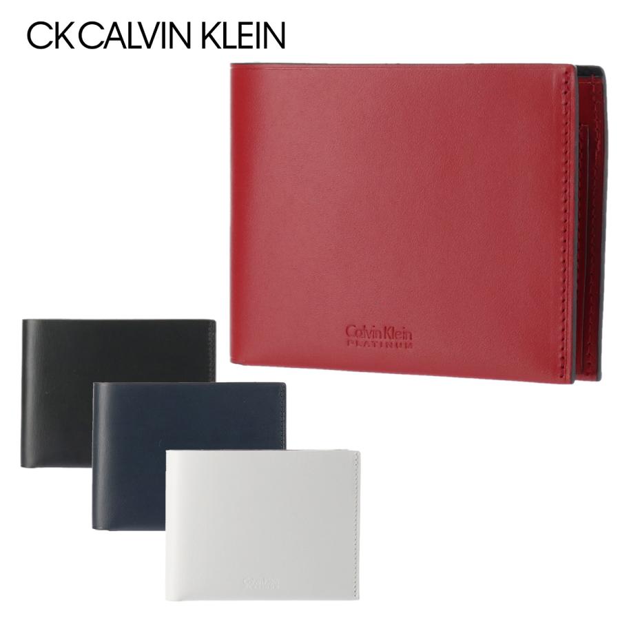 シーケー カルバンクライン 二つ折り財布 フォーカス Ck Calvin Klein メンズ 本革 薄型 Po5 サックスバーpaypayモール店 通販 Paypayモール