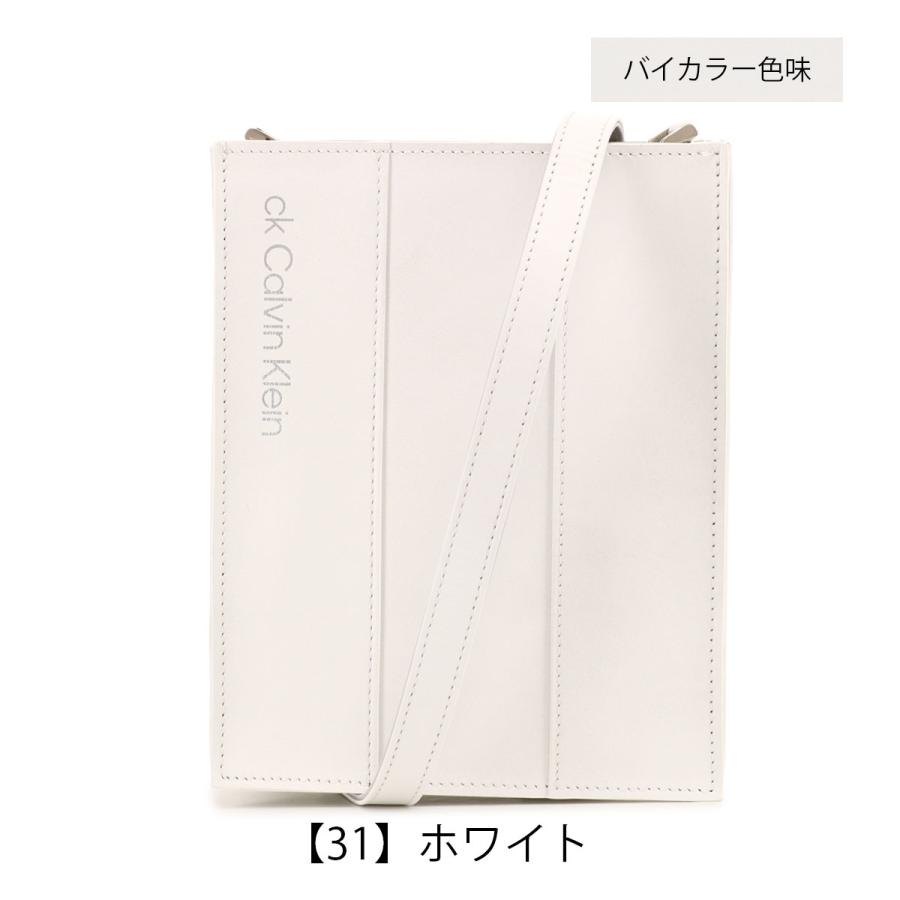 ck Calvin Klein シーケー カルバンクライン ショルダーバッグ 本革 
