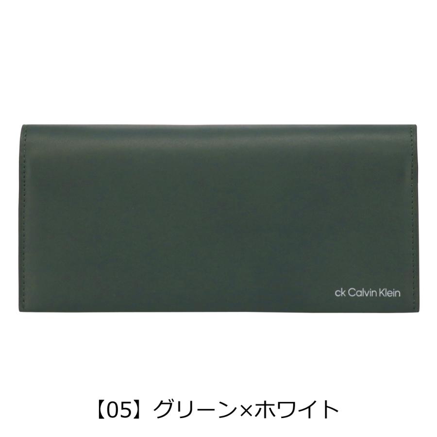 シーケー カルバンクライン 長財布 かぶせ 本革 メンズ 854625 スニーカー CK CALVIN KLEIN レザー 牛革｜sacsbar｜16