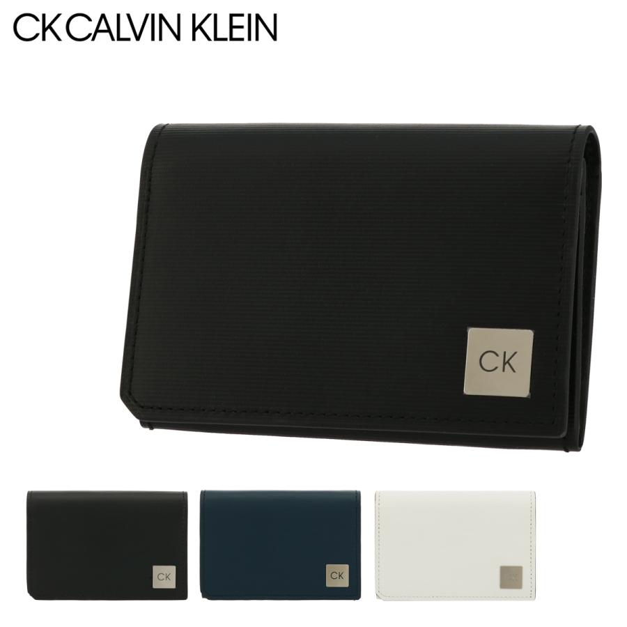 ck Calvin Klein シーケー カルバンクライン 名刺入れ 本革 ck Calvin Klein シーケー カルバンクライン 名刺入れ 本革