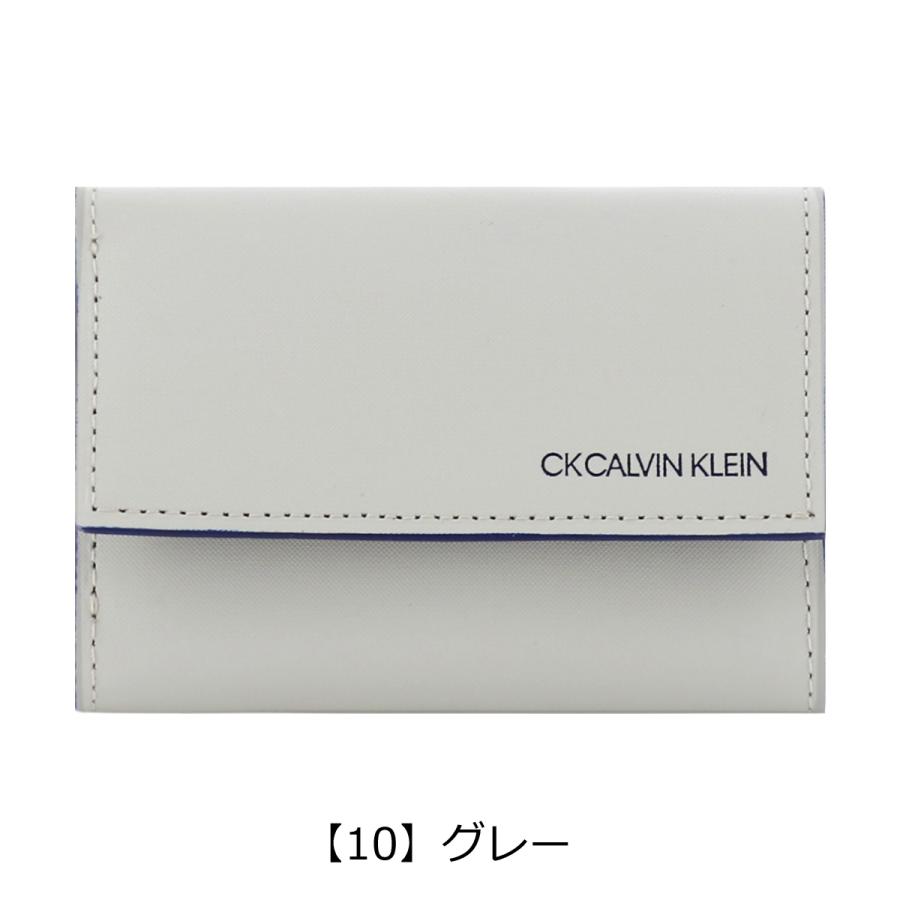 CK カルバンクライン 三つ折り財布 ミニ財布 ミニカラー メンズ 876604 CK CALVIN KLEIN 本革 レザー｜sacsbar｜14