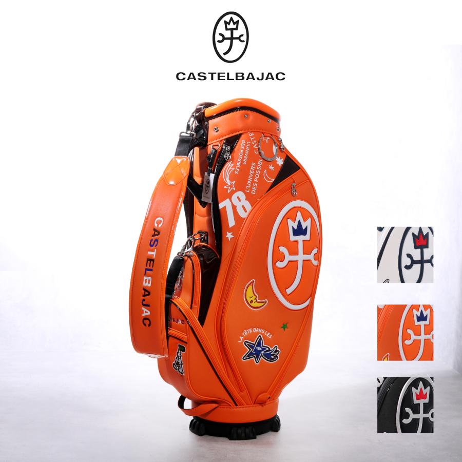 カステルバジャック ゴルフ キャディバッグ 9型 メンズ 23003-303 CASTELBAJAC SPORT スポーツ サックスバー