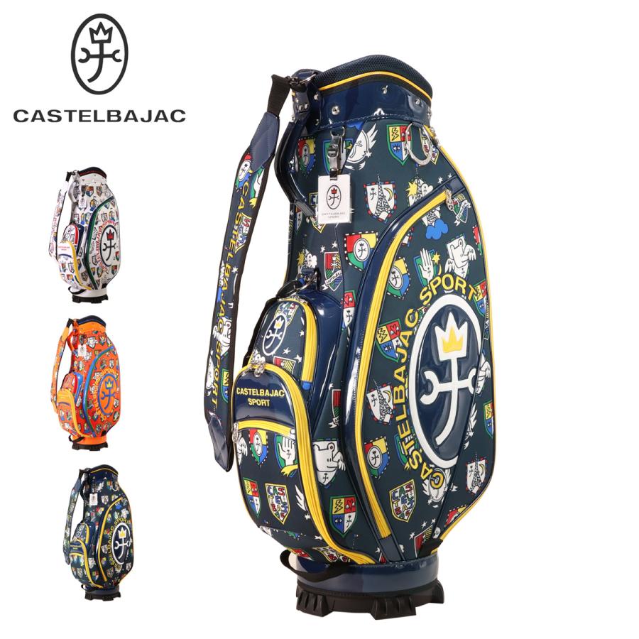 カステルバジャック ゴルフ キャディバッグ カート型 5分割 9型 47インチ CASTELBAJAC（カステルバジャック） ゴルフ キャディバッグ カート型 5
