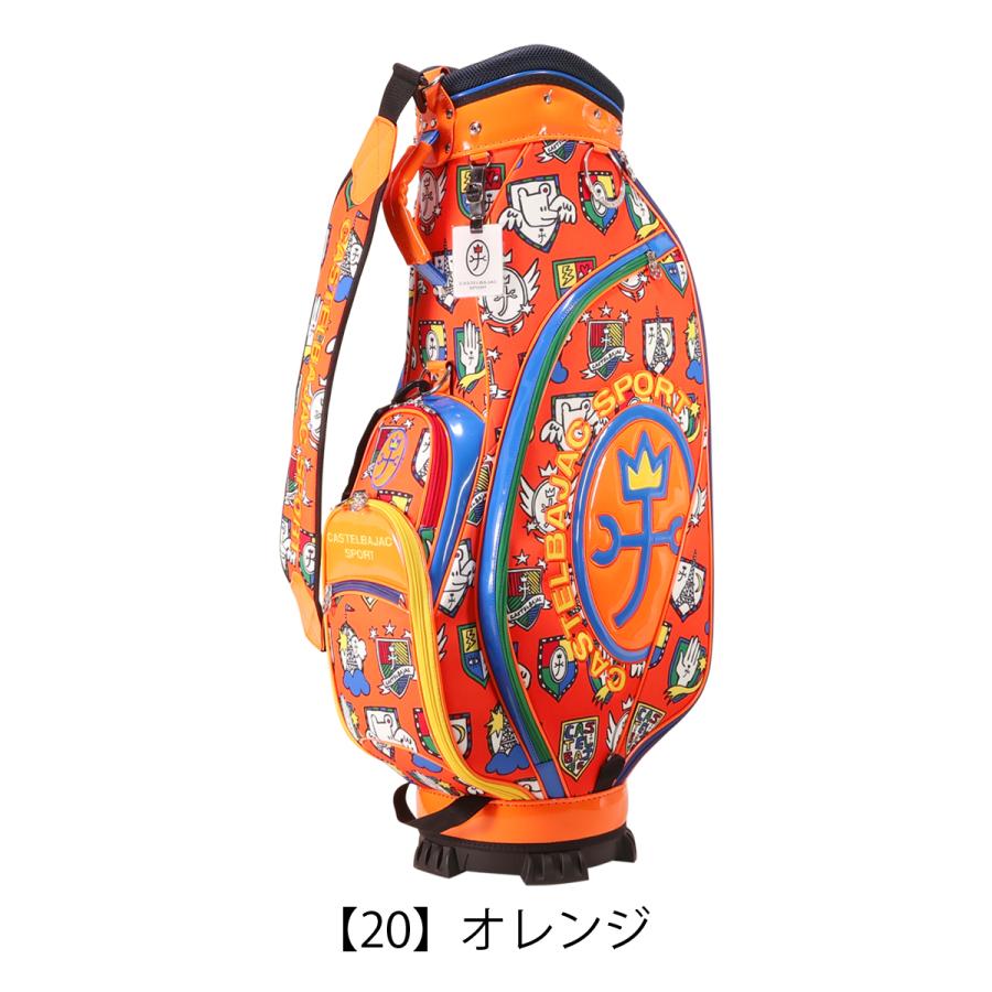 CASTELBAJAC カステルバジャック ゴルフ キャディバッグ カート