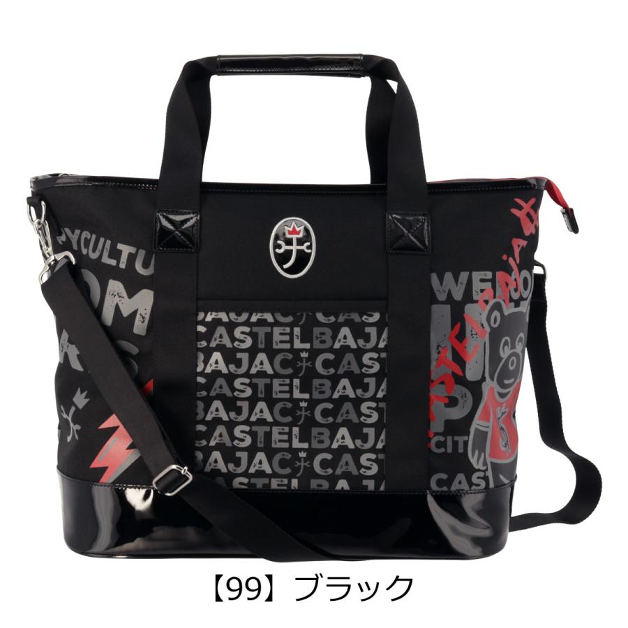 CASTELBAJAC（カステルバジャック） ゴルフ ボストンバッグ BEAR柄
