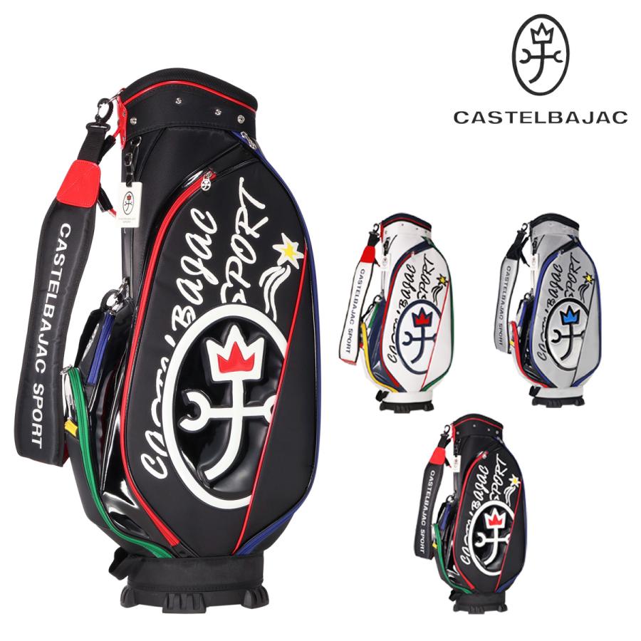 カステルバジャック キャディバッグ 7235381302 シルバー CASTELBAJAC SPORT カステルバジャック スポーツ キャディバッグ