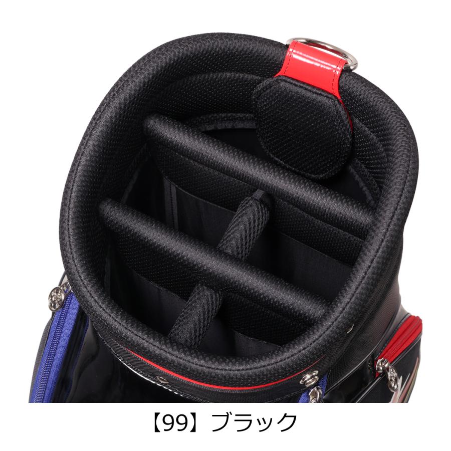 CASTELBAJAC スポーツバッグ ネイビー/レッド CASTELBAJAC（カステルバジャック） スポーツ キャディバッグ 9型