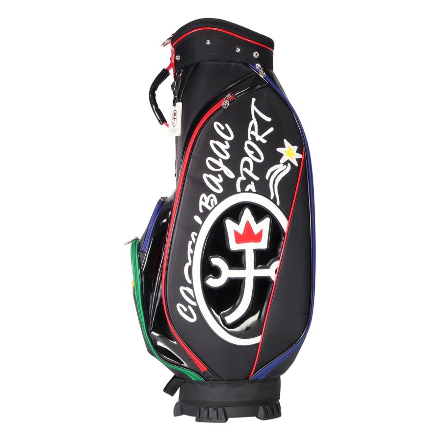 カステルバジャック スポーツ キャディバッグ 9型 カート型 メンズ レディース 7235381302 CASTELBAJAC SPORT ツイルポリエステル エナメル調切替_7